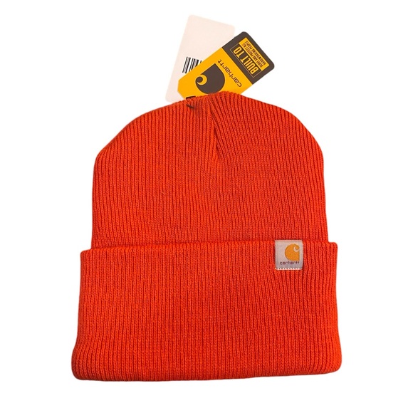 Carhartt Insulated Logo Graphic Cuffed Elite Beanie - Picture 5 of 6